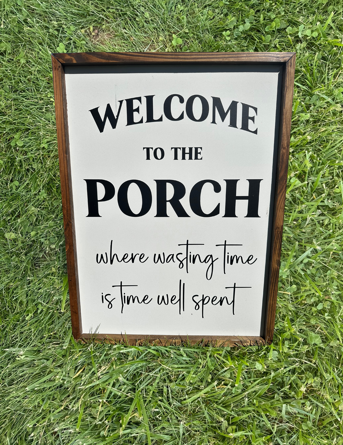 welcome to the porch