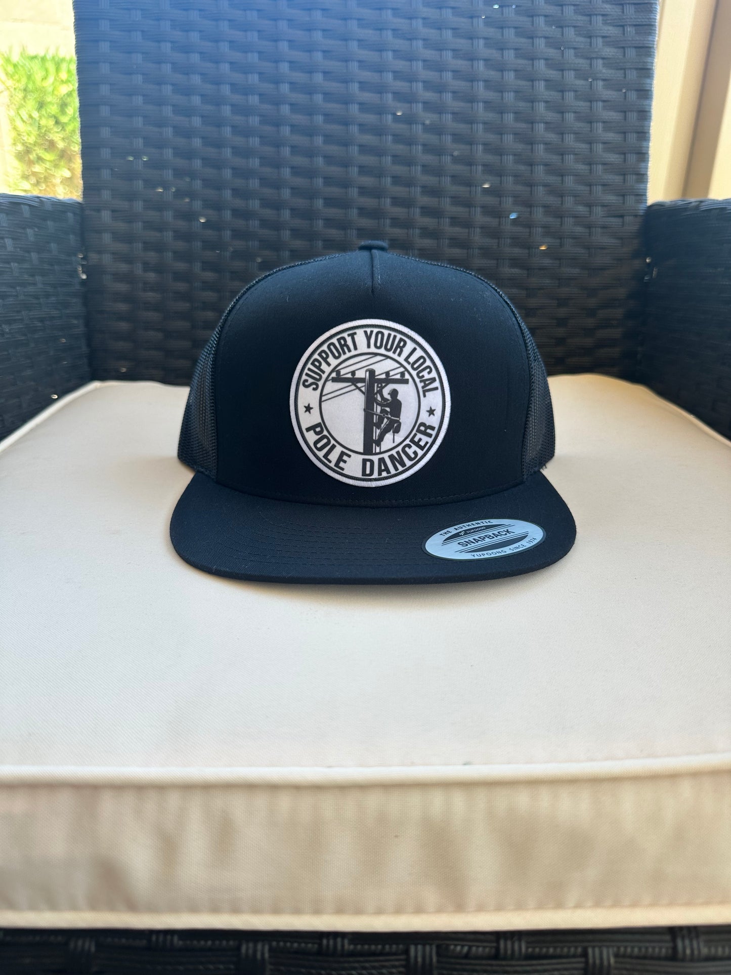 support your local pole dancer