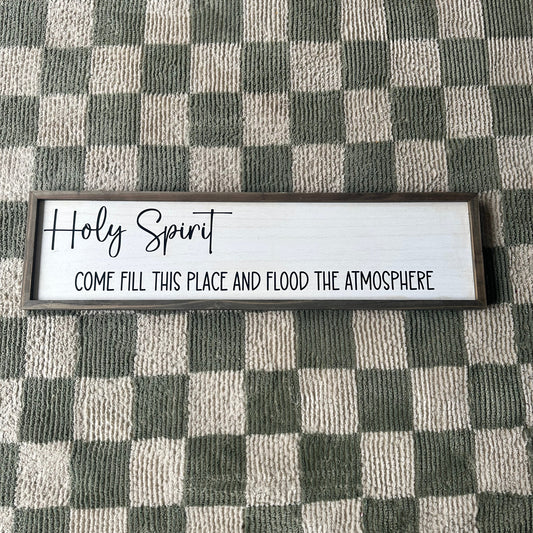 Holy Spirit you are welcome here