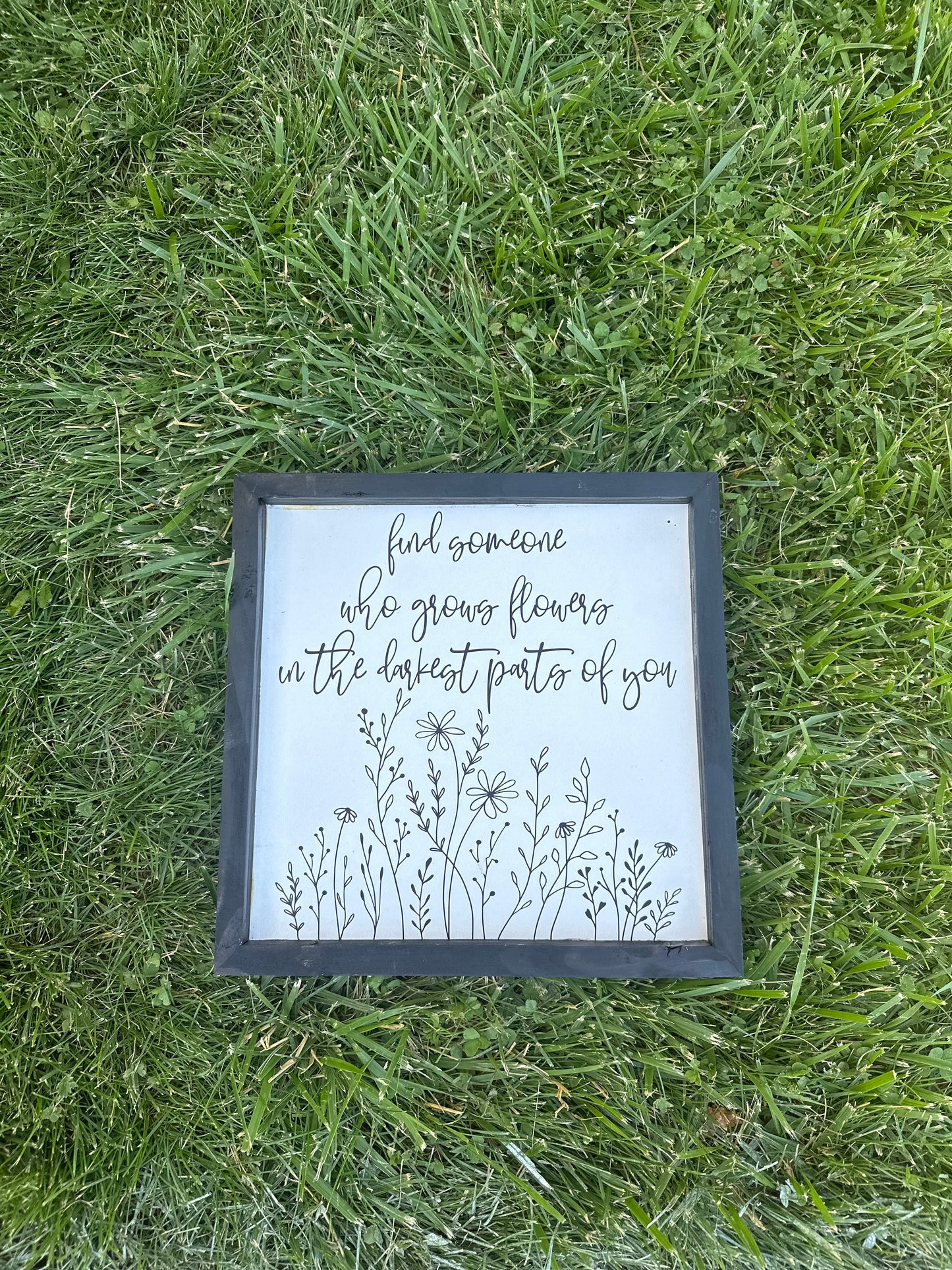 find someone who grows flowers